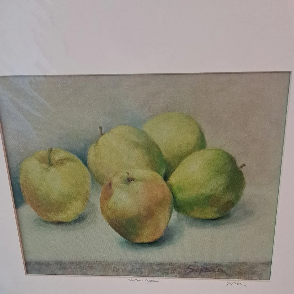 Apple Green Art Giclee Print - Picture 4 of 6